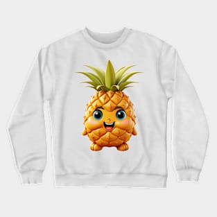 Cute kawaii pineapple Crewneck Sweatshirt